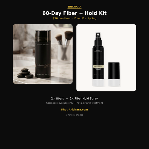 60-Day Fiber + Hold Kit — $56 · Free US shipping
