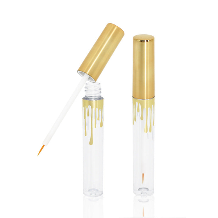Densara Eyebrow and Lash Fiber Filler gold applicator tube with drip-style design