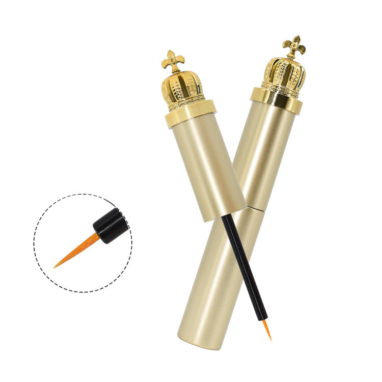 Densara Eyebrow and Lash Fiber Filler gold crown-top applicator tubes with brush tip detail